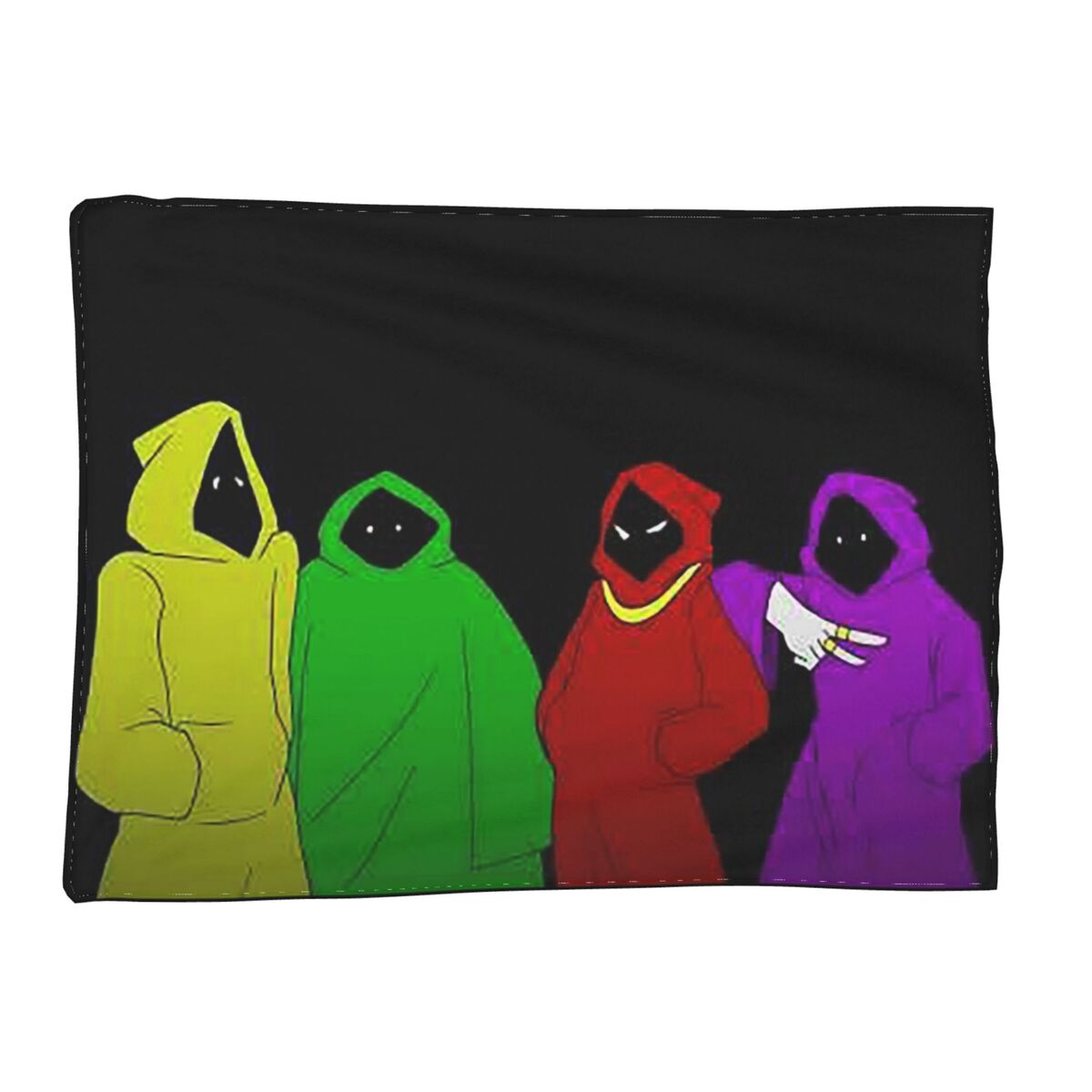 

Shadow Wizard Money Gang We Love Casting Spells Blankets Soft Flannel Throw Blanket Bedspread for Living room Picnic Travel Home 80x120cm