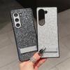 Applicable To Samsung ZFold6/5 Glitter Sequin Mobile Phone Case Xiaomi Fold3 Desktop Bracket Protective Case Matex5