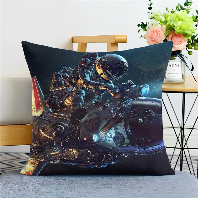 Starry Sky Space Science Fiction Pillowcase Dormitory Decoration Office Living Room Home Pillowcase