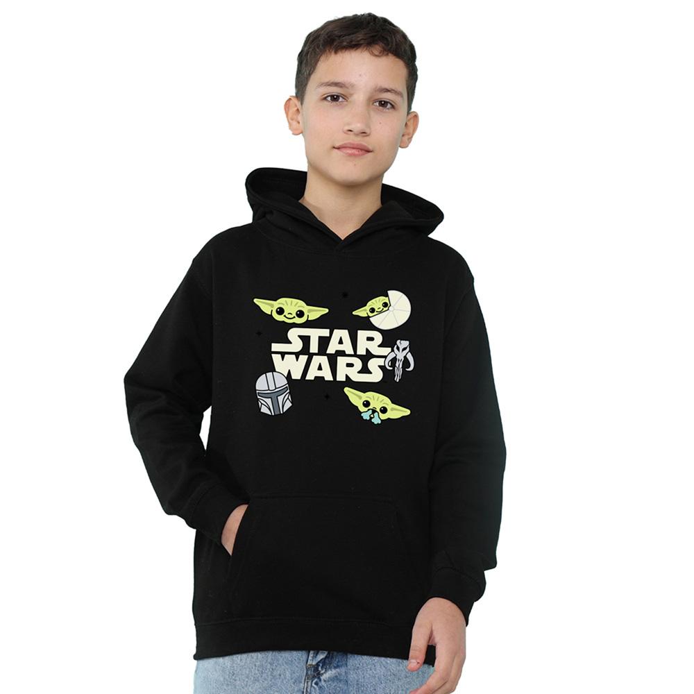 Star Wars The Mandalorian Childrens/Kids Grogu Badge Hoodie