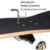 (Ótima casa)All-in-One Skate Tools Multi-Função Portátil Skate T Tool Acessório
