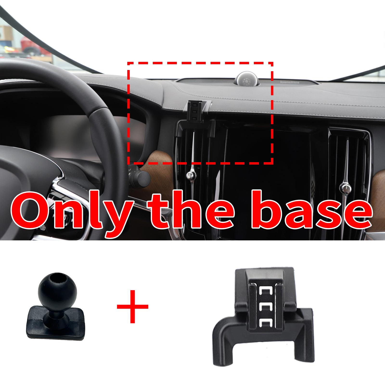

Car Mobile Phone Holder for Volvo S90 V90 2016~2025 GPS Bracket Navigation Stand Auto Accessories