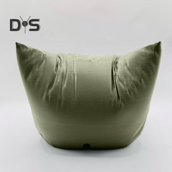 Pillow Shaped Phone Holder 3D Printed Pillow Phone Stand Portable Smartphone Holder with Charging Slot for Home Office Travel