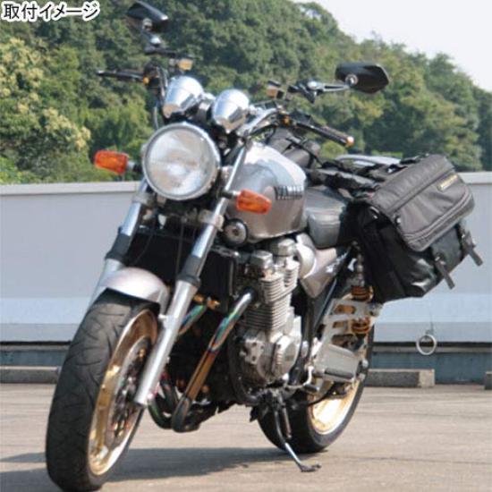 Bike Side Bag AQA DRY Side Bag 40L RR5613 ROUGH&ROAD G-Black (20LX2)