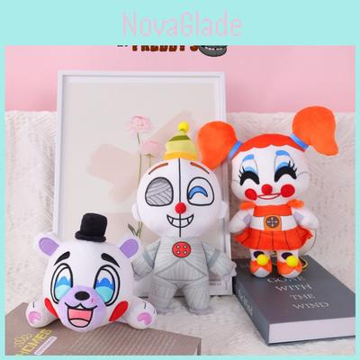 Fnaf Knuffelbeer Nachtspel Clown Meisje Knuffeldier Door Jili 25cm, Kort Pluche, Aanpasbaar