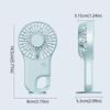 Mountaineering Hook Small Electric Fan Portable Cooling Fan Air Cooler  for Office Desk Student