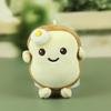 Fun And Adorable Plush Bread Keychain Fluffy Soft Toy Great For Kids Backpacks