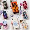 Clear For Redmi A2 Plus Cover For Redmi A1 Plus Case Luxury Butterfly Love Flower Cool Lion Painted Phone Case For Redmi A1+ A2+