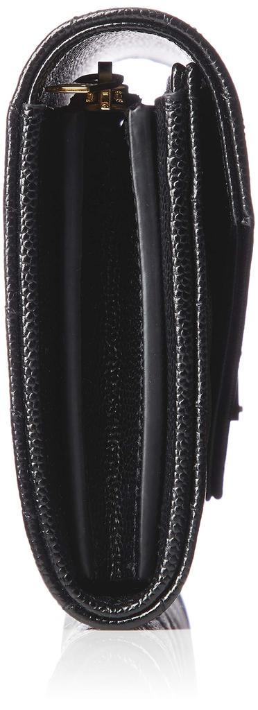 Laurent MONOGRAMME SAINT LAURENT MATELASSE Wallet 372264 BOW01 Black [Saint Paris] Women's [Item]