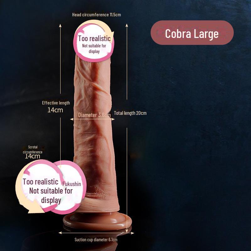 Jiyu Liquid Silicone Dildo - Female Masturbation Toy for Adults