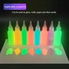 Pigment Acrilic Luminescent de 60ml Are Aderență Puternică și Este Ușor de Aplicat Pentru a Crea Opere de Artă Care Strălucesc în Întuneric