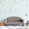 VidaXL Children's sofa taupe 70x45x30 cm fabric, mini sofa, mini sofa-chair, mini sofa for children, sofa of 3196361