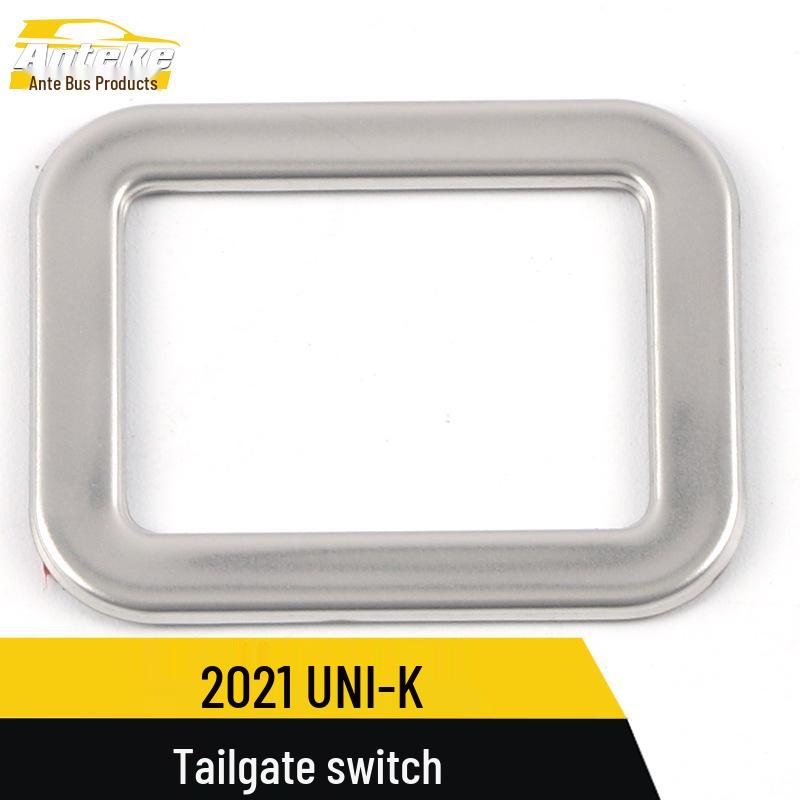 “21 UNI-K Tailgate Switch Stainless Steel Decorative Button Ring”