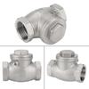 DN32 Stainless Steel One Way Swing Check Valve Female Thread 200PSI for Water Oil Gas