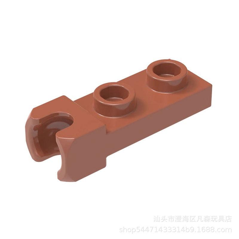 50g/106pcs 14418 1x2 Single Side Ball Socket Construction Bricks Moc Colour Accessories C ompatible featuring Brick DO IT YOURSELF Spare Parts To