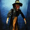 Hanging Halloween Electric Toys Witch Glowing Prank Props Easter Decoration   Bar