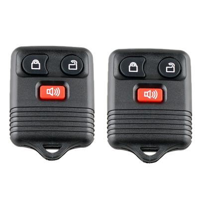 2Pcs Key Fob 3 Button Remote Control Car Key Replacement for Ford Lincoln Mazda Mercury