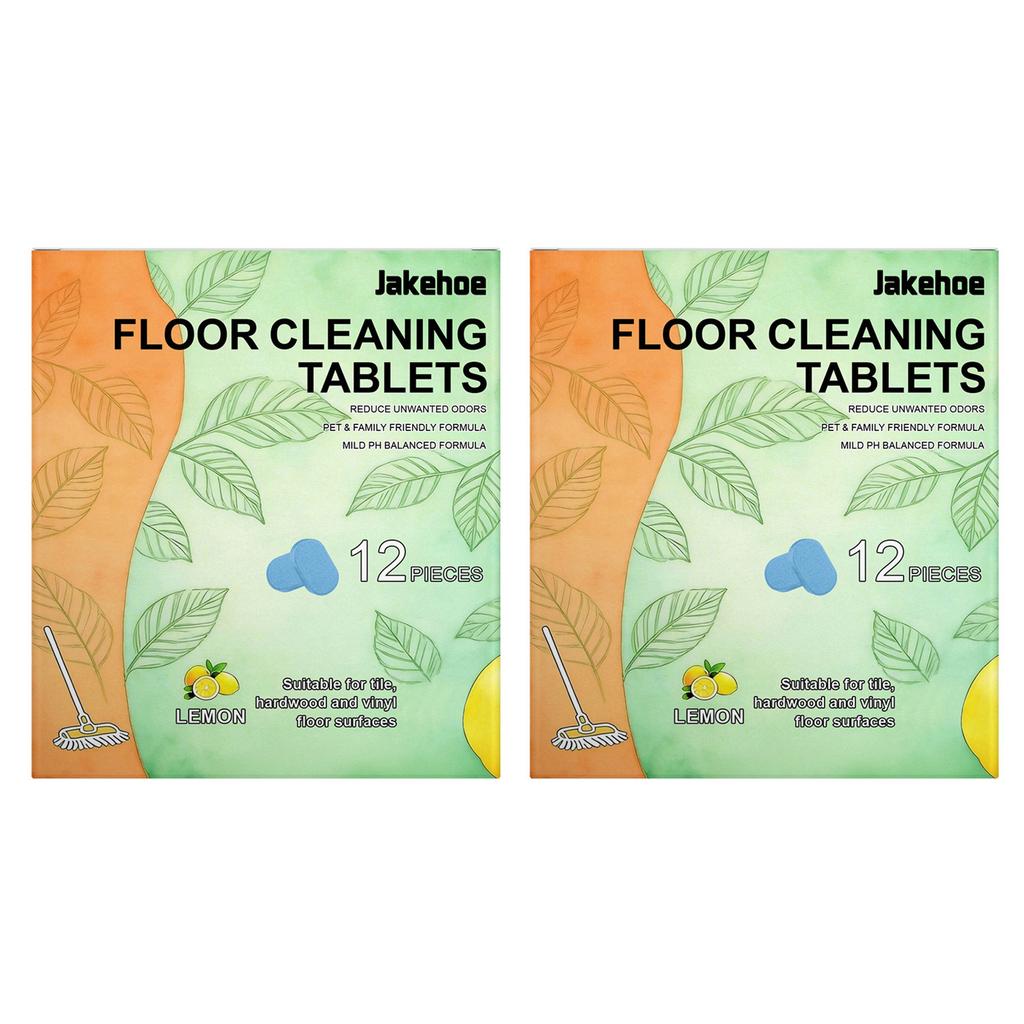 Multi-surface Floor Cleaning Sheets Space-Saving High-traffic Living Room Floors