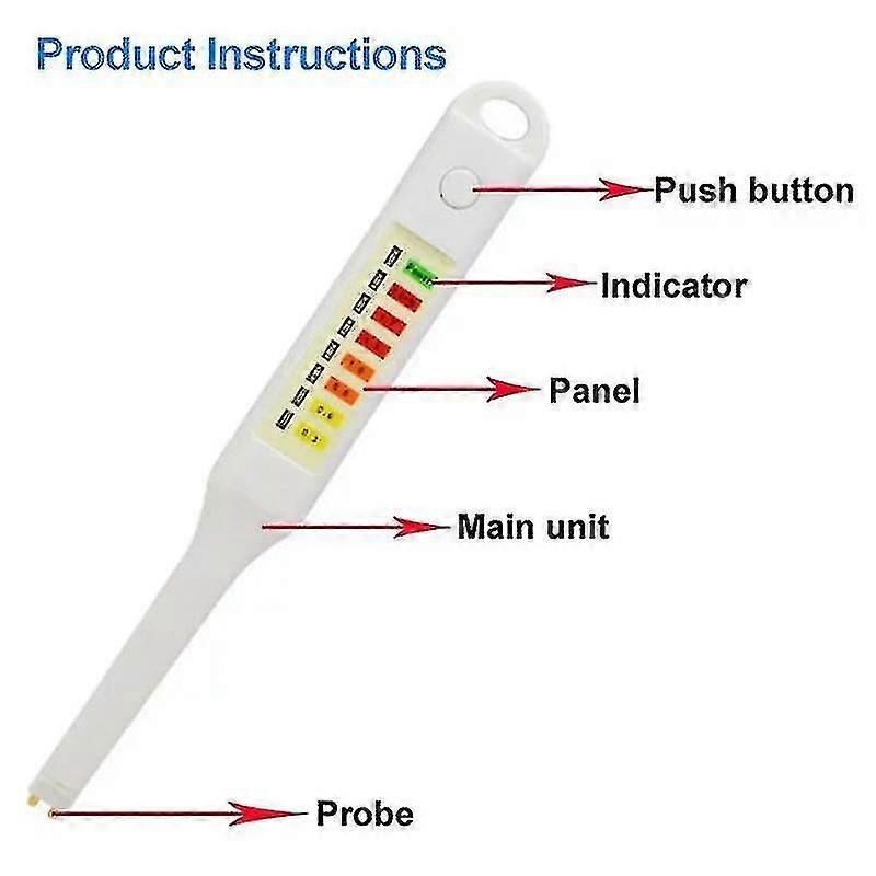 Led Electronic Food Salt Salinity Tester Pen Soil Salinity Meter Waterproof Dish Soup Salinometer - DD01