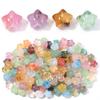 30pcs Acrylic Star Beads Colorful Chubby Five-pointed Star Loose Beads For Jewelry Making DIY Bracelets Earrings Accessories