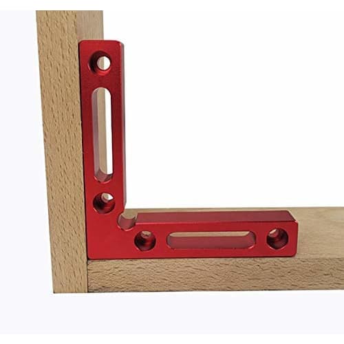CarAngels Aluminum Full Square Corner Clamp Set of 2, L-Shaped, 90 Degree Square, Woodworking Fixing and Tightening Tool (New Model)