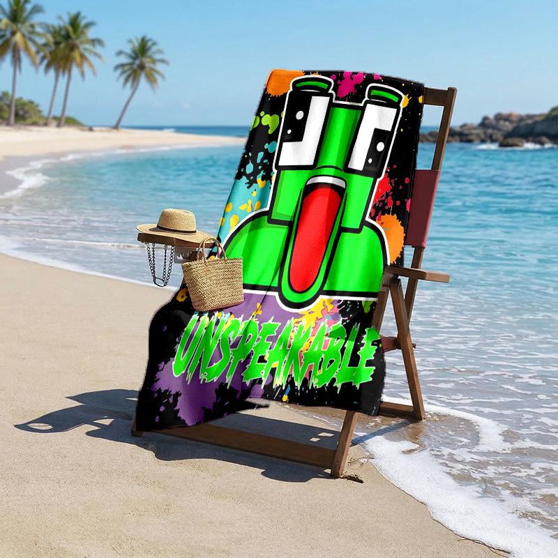 Unspeakable Fashion Beach Towel: Ideal for Summer Adventures Soft, absorbent and quick drying suitable for swimming and bathing