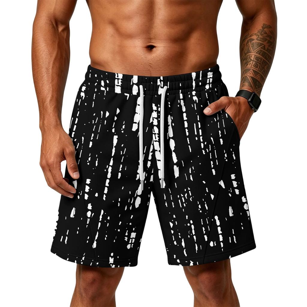 Men's Loose Fit Air Layer Shorts with Pockets Gym Workout Training Beach Casual Athletic Sportswear