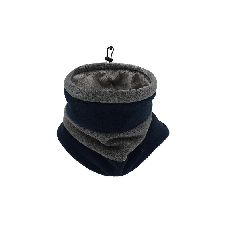 Yingbo Winter Cycling Scarf: Thick Fleece Neck Warmer & Windproof Dust Mask