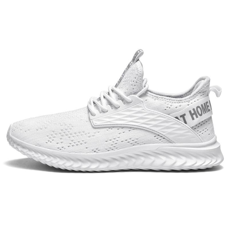 

Мужские теннисные спортивные кроссовки Tide Trend, легкие студенческие кроссовки для ходьбы, бега, повседневные кроссовки для путешествий 47 белый