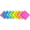 Eastern Wolf Sticky Notes 2x2 Self-Stick Notes 8 Bright Multi Colors Sticky Notes 16 Pads 100 Sheet/Pad