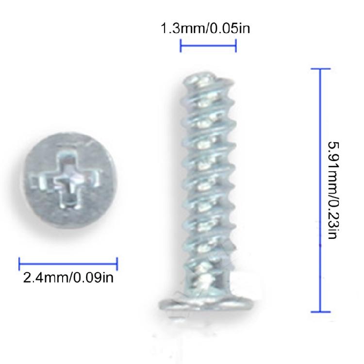 Ersatz-Komplettschraubensatz für NS Lite Gaming-Zubehör Spielkonsolen-Host Reparatur-Schrauben-Kit