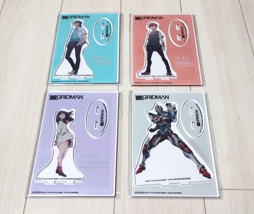 

[USED] SSSS.GRIDMAN Animate Bonus Acrylic Stand Set of 4