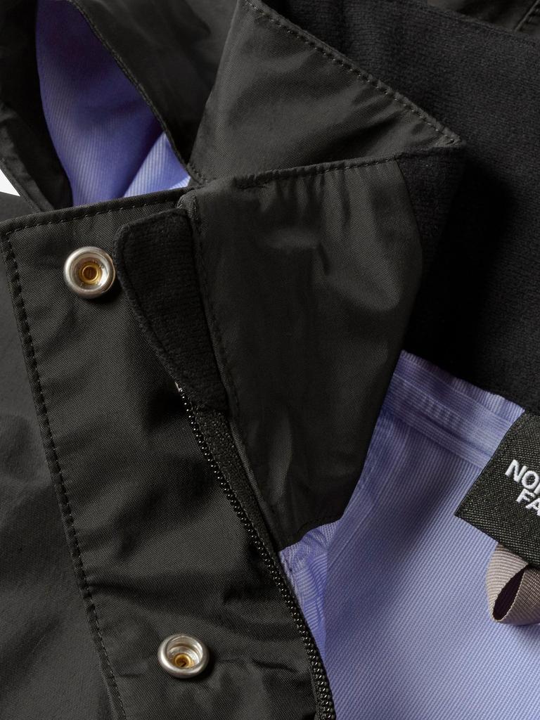 The North Face Mountain Raintex XL Jacket, Black/Roxbury Pink,