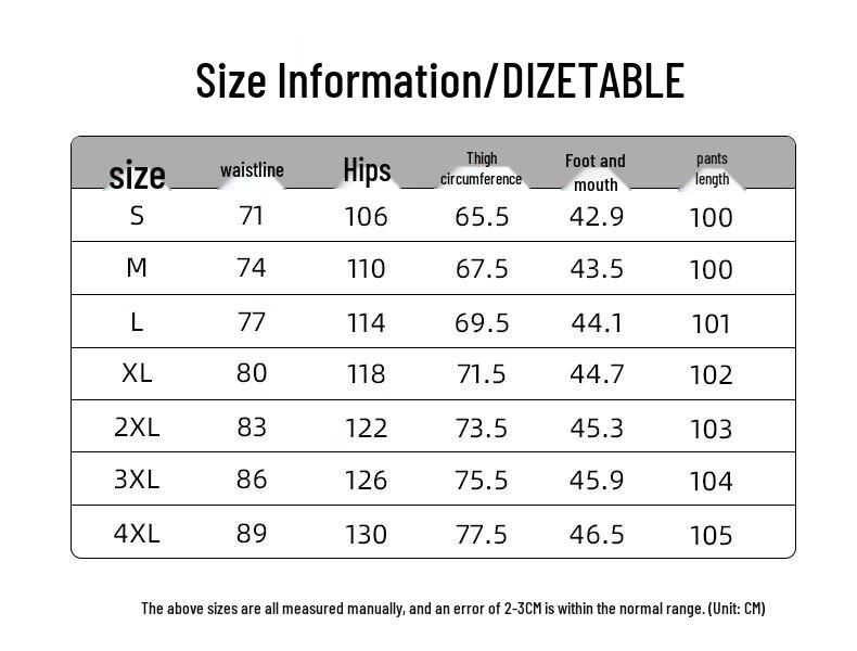 Jieleinuo Men's Pure Cotton Loose Straight-Leg Casual Trousers