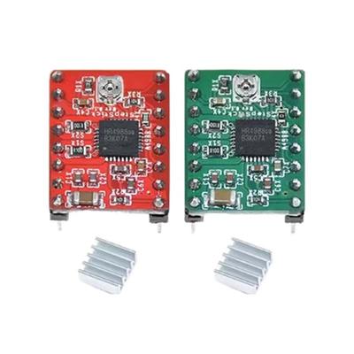 3D Printer Onderdelen A4988 DRV8825 Stappenmotor Driver Met koellichaam Voor SKR V1.3 1.4 GTR V1.0 RAMPS 1.4 1.6 MKS GEN V1.4 board