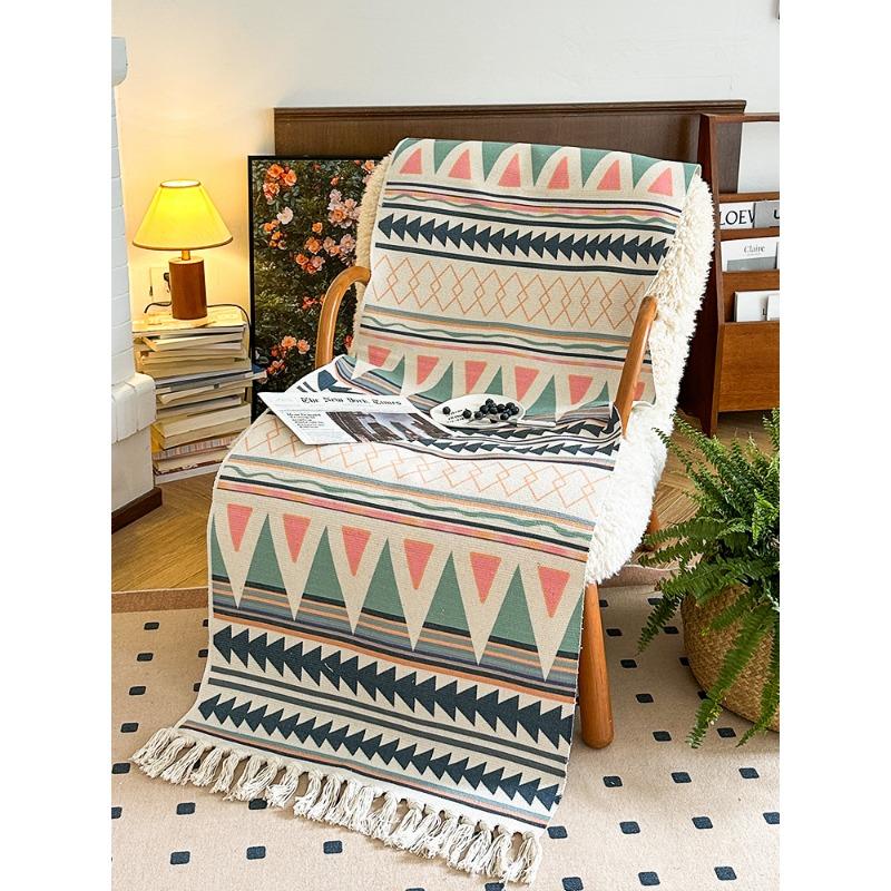 

Чохол для дивана з бавовни та льону в ретро-ностальгічному стилі Тканина для вітальні Four Seasons Універсальне сидіння для дивана 60*90cm