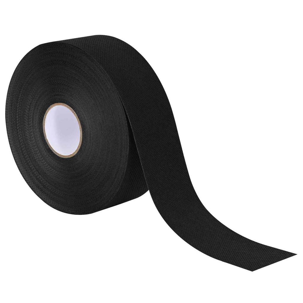 Self Adhesive Artificial Grass Tape Black 5 cm x 20 m Non Woven Fabric