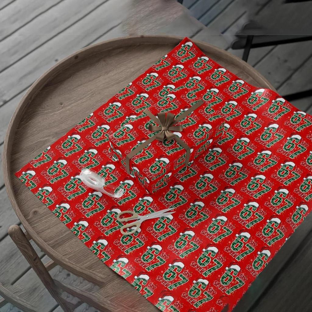 Christmas Gift Wrapping Papers 76x91cm Gift Flowers Bouquet Packaging Paper Roll For Party Celebration Birthday