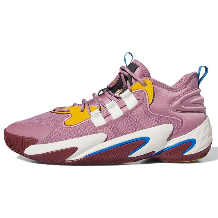 adidas BYW Select Basketball Shoes Wonder Orchid Off White Men s IE9304 EU 42⅔