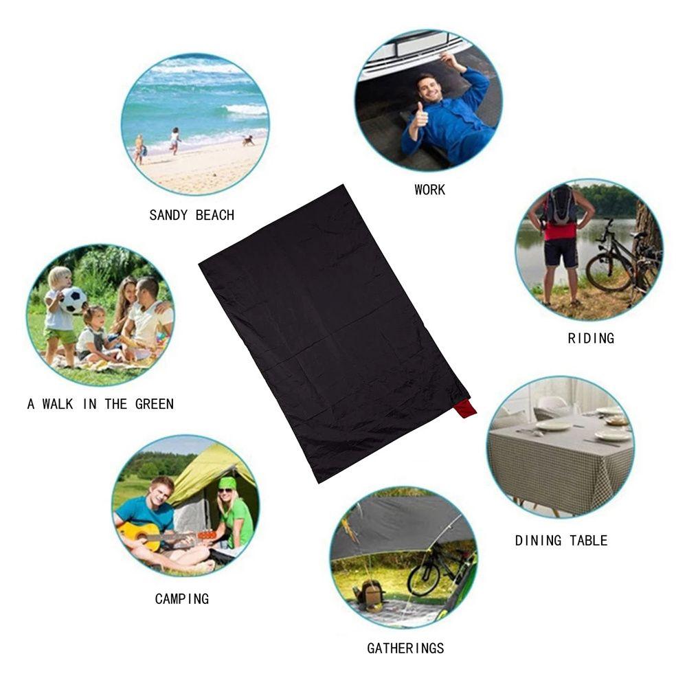 Ultralight Hiking Waterproof Camping Mat Foldable Blanket Folding Beach Mat Pocket Picnic Blanket
