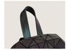 2026 Spring/Summer Geometric Luminous Double Shoulder Backpack - Trendy, Versatile, Large Capacity for School and Travel