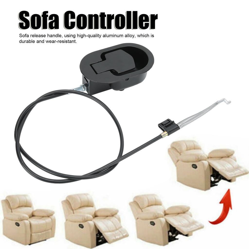 Sofa Release Handle with Cable Recliner Hand Controller   Replacement Accessory