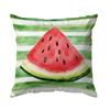 Home Decor Watermelon Patterns for a Sweet Summer Pattern Cushion Cover Suitable for Sofa Bedroom Car Pillow Cover