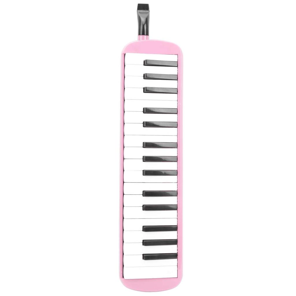Beginner's Melodica, 32-Key Melodica, Suitable for Kindergarten (Pink)