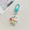 Crayon New Shin-Chan Key Chain Bag Pendant Decorative Jewelry Keychain Cute Mini Model Key Chain Accessories Toy Gift
