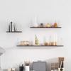40 X 15cm Wall Mounted Floating Shelf Transparent Acrylic Bookshelf Display Rack for Living Room