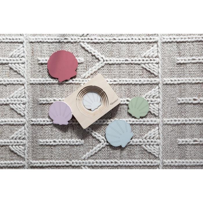 Jeu d'éveil - puzzle coquille