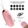 Kabelloser Vibrator mit Fernbedienung für Frauen, 10 Geschwindigkeiten, Bullet-Eier, Klitorisstimulator, Kegel-Ball, Sexspielzeug für Frauen, Masturbatoren