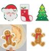 Cartoon Print Dishcloth, Kitchen Cleaning Sponge Christmas Themed for Cleaning Kitchen,