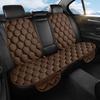 Car Seat Cushion Winter Short Plush Three Piece Set Without Backrest Anti Slip Winter Rear Universal Car Seat Cushion Warm